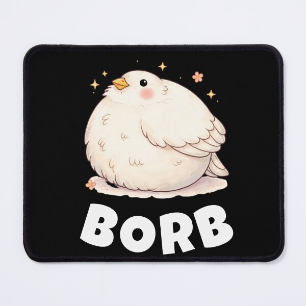 Item preview, Cute Borb Bird – Chonky Meme Bird Design designed and sold by Maryna_Reine.