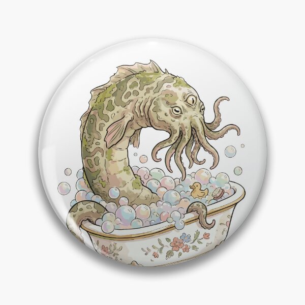 Item preview, Funny DnD RPG Monster: Aboleth's Bubble Bath designed and sold by bapupa.