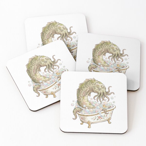 Item preview, Funny DnD RPG Monster: Aboleth's Bubble Bath designed and sold by bapupa.