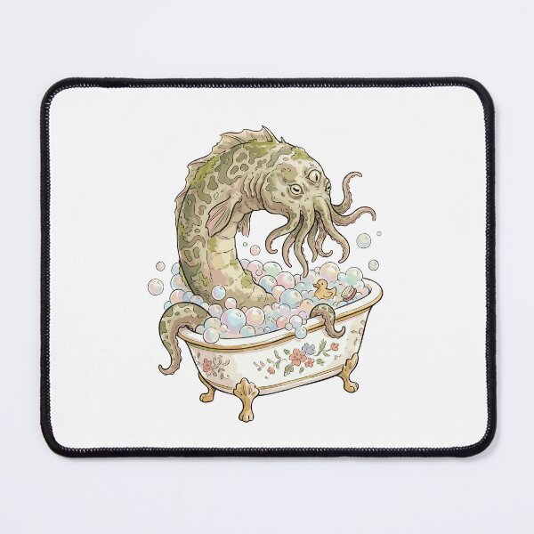 Item preview, Funny DnD RPG Monster: Aboleth's Bubble Bath designed and sold by bapupa.