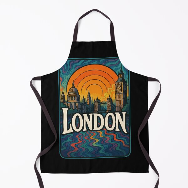 Artikelvorschau, London, England – Trippy Art Travel entworfen und verkauft von TomFrontierArt.