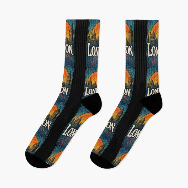 Item preview, London England Trippy Art Travel designed and sold by TomFrontierArt.