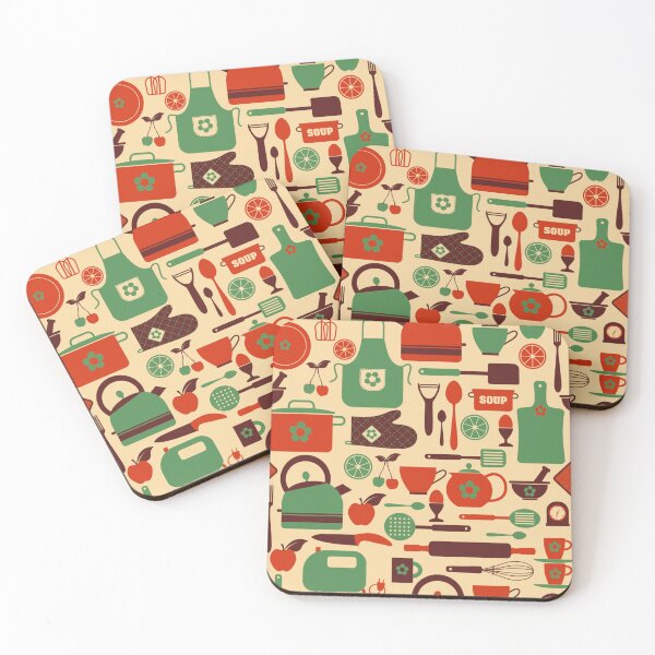 Item preview, Maison d' Hermine 100% Cotton Apron for women Retro Kitchen Essentials Pattern – Cozy Cooking Aesthetic Kitchen Chef Apron for Men Cooking Gardening Server Waitress designed and sold by Bee4Boy.