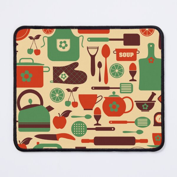 Item preview, Maison d' Hermine 100% Cotton Apron for women Retro Kitchen Essentials Pattern – Cozy Cooking Aesthetic Kitchen Chef Apron for Men Cooking Gardening Server Waitress designed and sold by Bee4Boy.