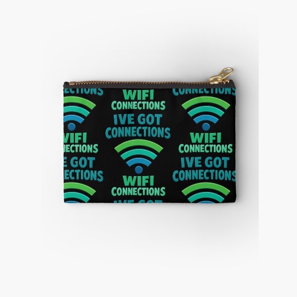 Item preview, Ive Got Connections Wifi Connections Tech Humor designed and sold by TeeTimeTreasure.