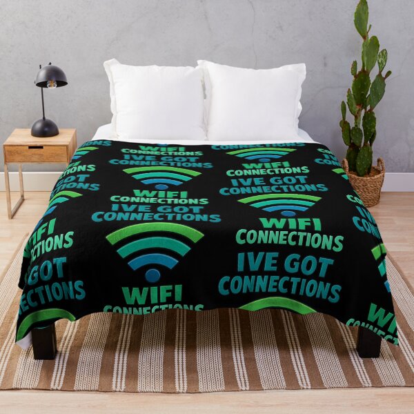 Item preview, Ive Got Connections Wifi Connections Tech Humor designed and sold by TeeTimeTreasure.