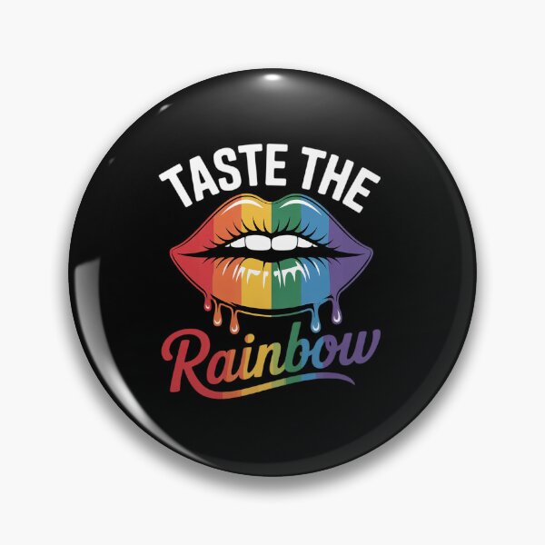 Item preview, Taste The Rainbow Lips LGBTQ Lesbian Gay Pride Homosexual designed and sold by angolinnArt.