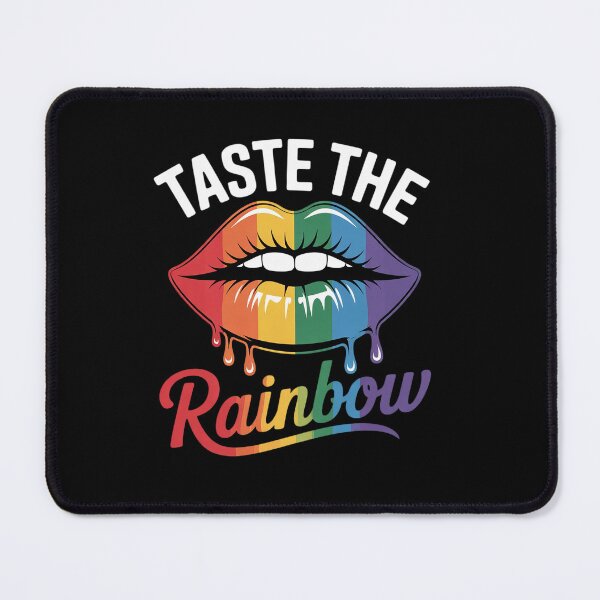 Item preview, Taste The Rainbow Lips LGBTQ Lesbian Gay Pride Homosexual designed and sold by angolinnArt.