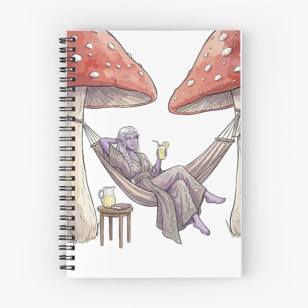 Item preview, Funny DnD RPG Monster: Drow's Day Off designed and sold by bapupa.