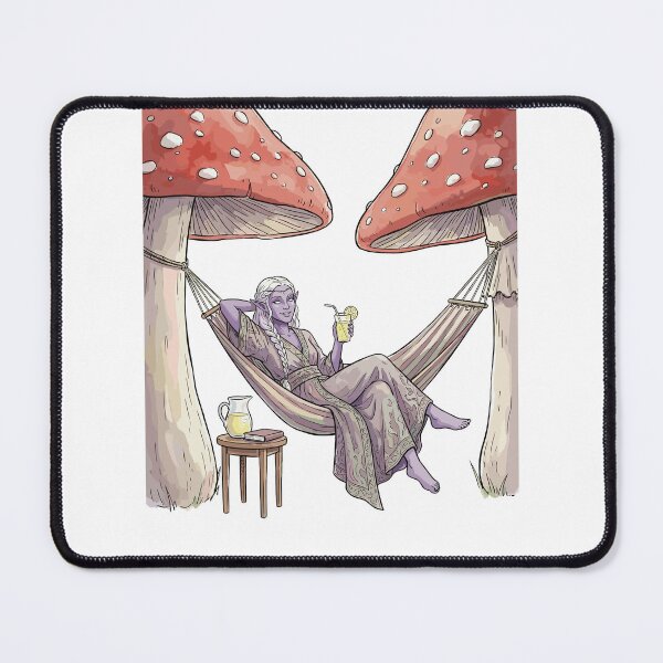 Item preview, Funny DnD RPG Monster: Drow's Day Off designed and sold by bapupa.