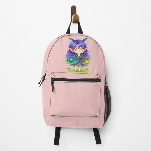 Item preview, Magical Chibi Fairy with Black Cat and Lantern designed and sold by MBBialyPiksel.