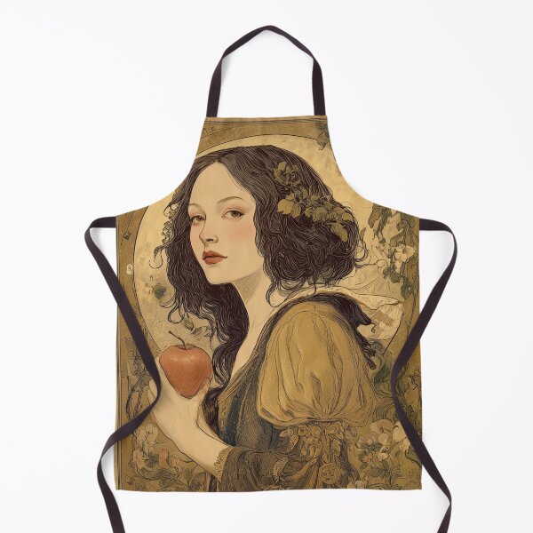 Item preview, Snow White – Vintage Fairy Tale Book Illustration designed and sold by GildedPagesCo.