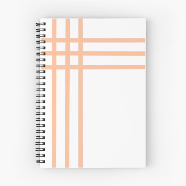 Item preview, Minimal Abstract Lines Peach Fuzz designed and sold by Pattern&Pixel.