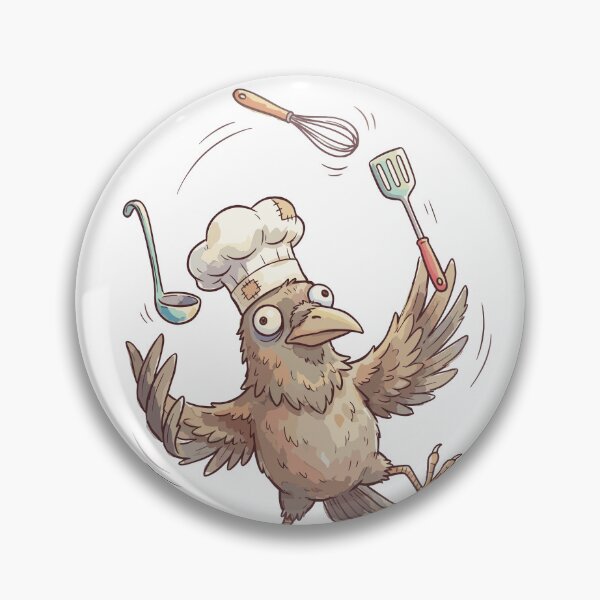 Item preview, Funny DnD RPG Monster: Kenku's Kitchen Chaos designed and sold by bapupa.