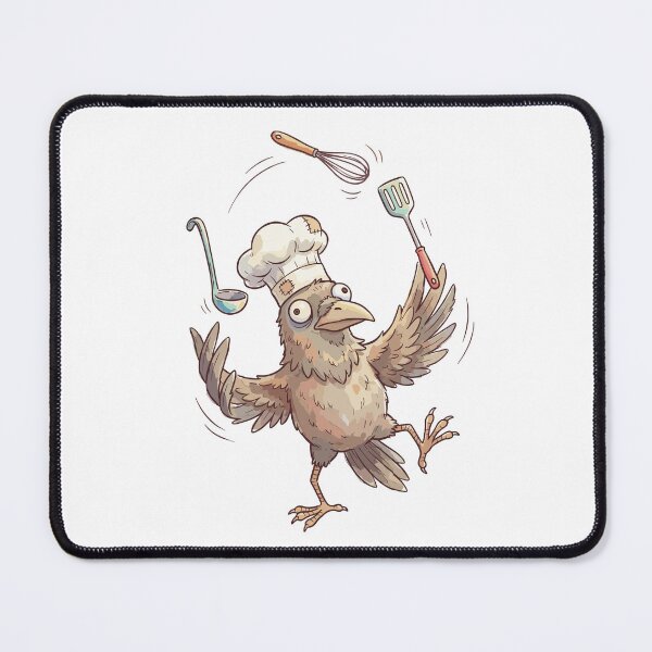 Item preview, Funny DnD RPG Monster: Kenku's Kitchen Chaos designed and sold by bapupa.