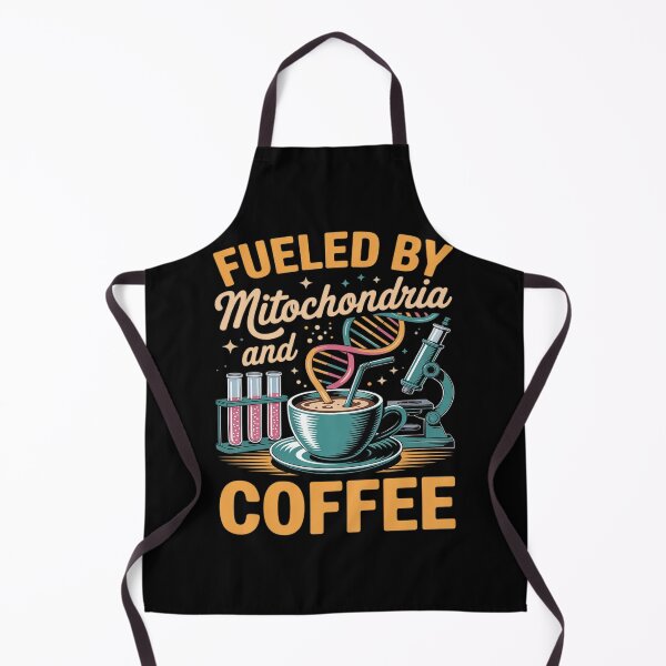 Item preview, Funny Biology Teacher Science Fueled By Mitochondria Coffee designed and sold by Tatianamiobi.