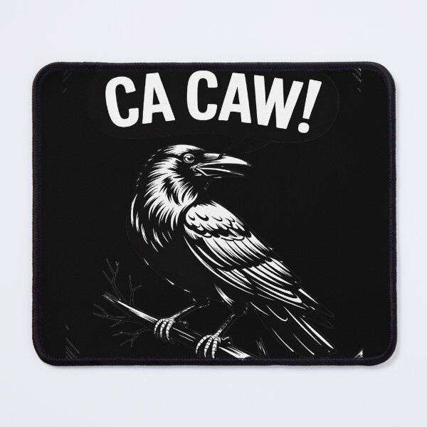 Item preview, Funny Blackbird Crow Ca Caw Bird Watching designed and sold by Tatianamiobi.