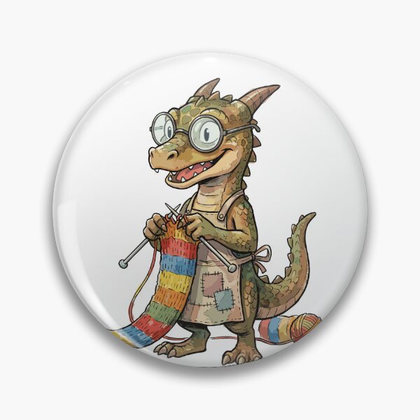 Item preview, Funny DnD RPG Monster: Kobold's Cozy Knitting designed and sold by bapupa.