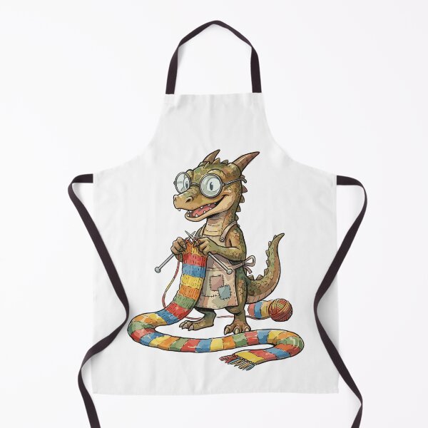Item preview, Funny DnD RPG Monster: Kobold's Cozy Knitting designed and sold by bapupa.