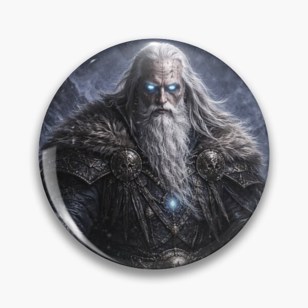 Item preview, Ancient Frost God – Master of Ice and Storm designed and sold by photoparadise22.