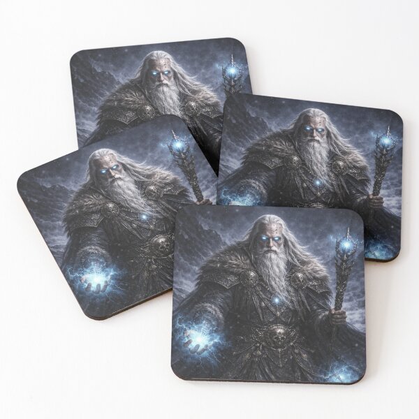 Item preview, Ancient Frost God – Master of Ice and Storm designed and sold by photoparadise22.
