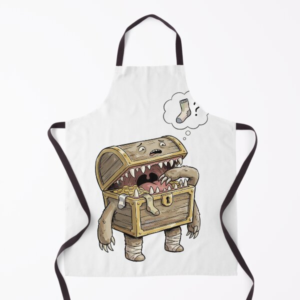 Item preview, Funny DnD RPG Monster: Mimic's Missing Sock designed and sold by bapupa.