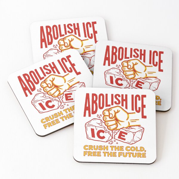 Item preview, Abolish ICE Powerful Fist Smashing Block Political Protest Art designed and sold by zzz888.