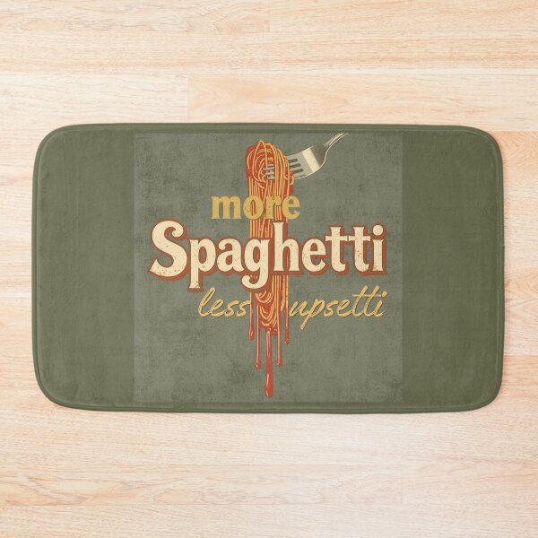 Item preview, More Spaghetti Less Upsetti Bold Italian Pasta Art designed and sold by PROPera-design.