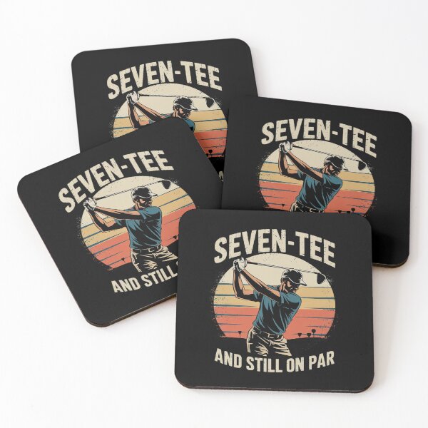 Item preview, Golf 70th Birthday Party Seven-Tee And Still On Par Golfing designed and sold by joyouartArt.