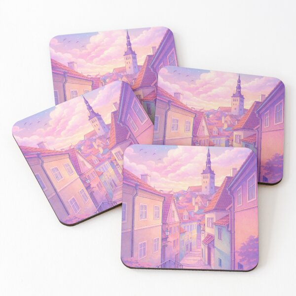 Item preview, Pastel Dream of Tallinn Old Town designed and sold by mindmadecrafts.