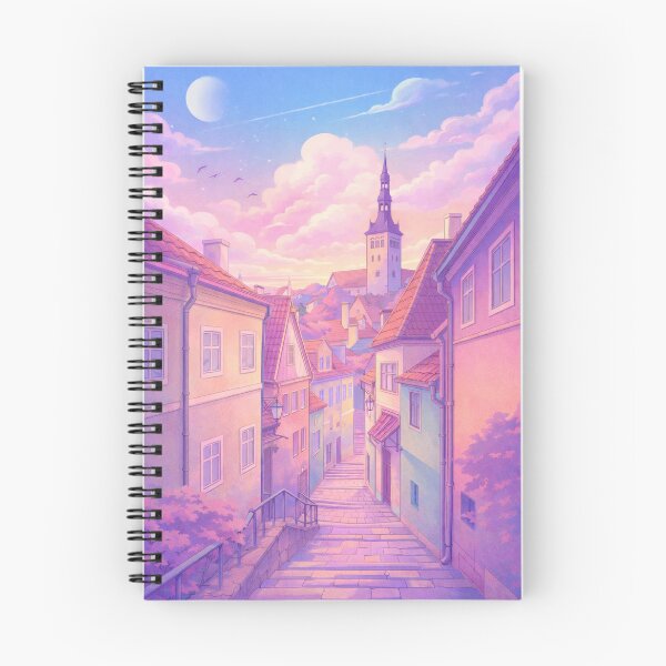 Item preview, Pastel Dream of Tallinn Old Town designed and sold by mindmadecrafts.