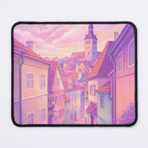 Item preview, Pastel Dream of Tallinn Old Town designed and sold by mindmadecrafts.