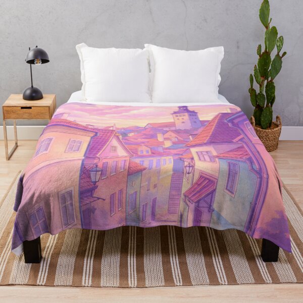 Item preview, Pastel Dream of Tallinn Old Town designed and sold by mindmadecrafts.