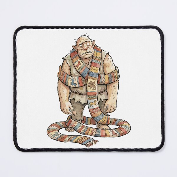 Item preview, Funny DnD RPG Monster: Ogre's Oversized Scarf designed and sold by bapupa.