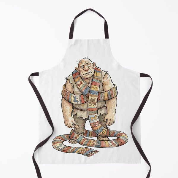 Item preview, Funny DnD RPG Monster: Ogre's Oversized Scarf designed and sold by bapupa.