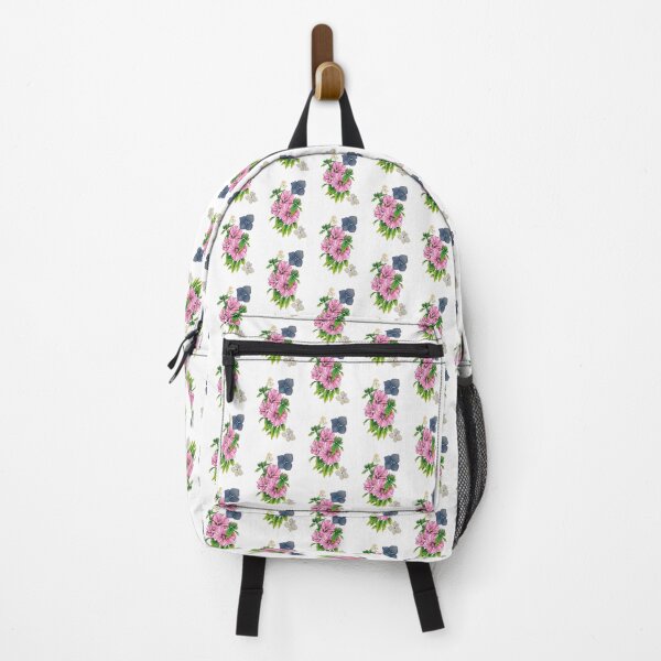 Item preview, Illustration of hibiscus and hydrangea flowers designed and sold by Marich-m.