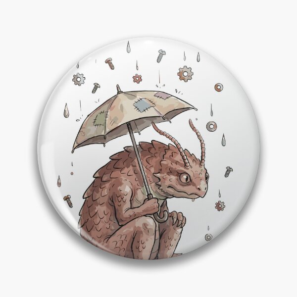 Item preview, Funny DnD RPG Monster: Rust Monster's Rainy Day designed and sold by bapupa.
