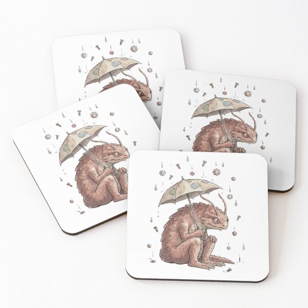 Item preview, Funny DnD RPG Monster: Rust Monster's Rainy Day designed and sold by bapupa.