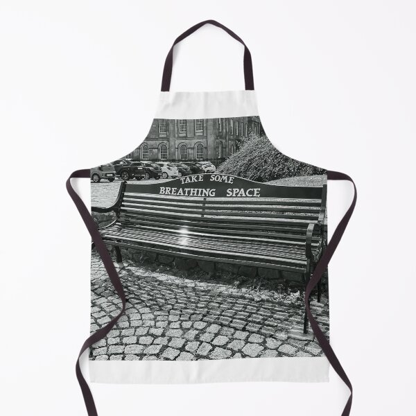 Item preview, black and white bench in Greenock designed and sold by RJW Images.