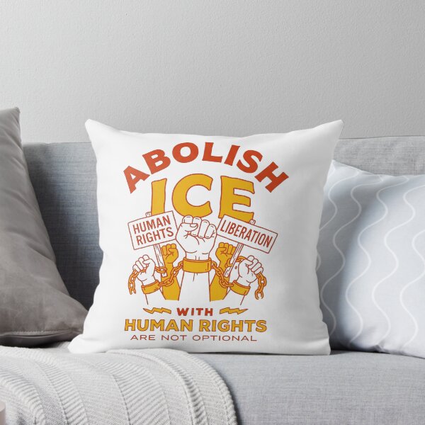 Item preview, Abolish ICE Human Rights Liberation Fists Breaking Chains Art designed and sold by zzz888.