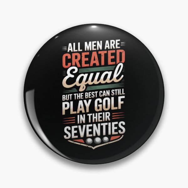 Item preview, Golf 70Th Birthday All Men Are Created Equal But The designed and sold by joyouartArt.