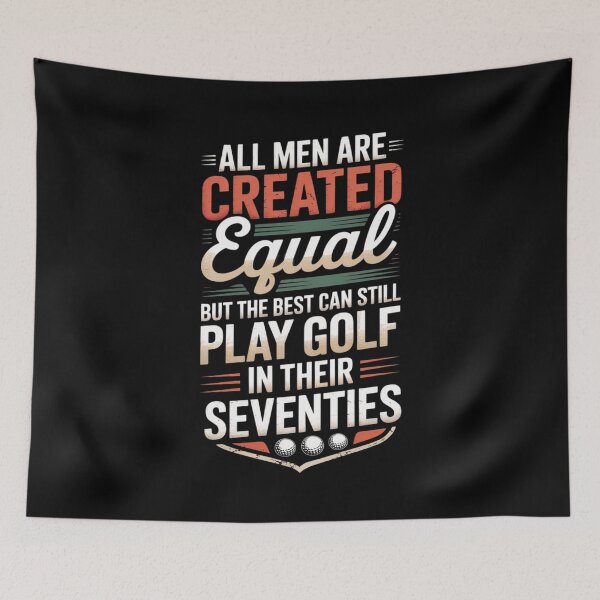 Item preview, Golf 70Th Birthday All Men Are Created Equal But The designed and sold by joyouartArt.