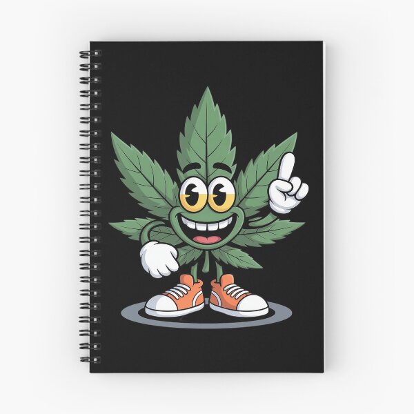 Item preview, Funny Cannabis Leaf as a Smiling Figure with joint designed and sold by Tatianamiobi.