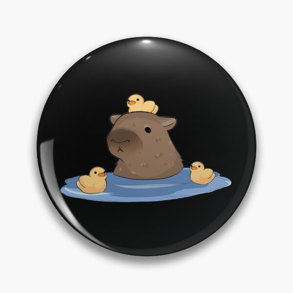 Item preview, Capybara swiming Art for Men Women Kids , Capybara Gift Lover  designed and sold by DZIRI NAJAT.
