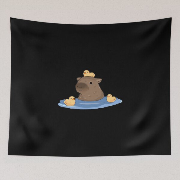 Item preview, Capybara swiming Art for Men Women Kids , Capybara Gift Lover  designed and sold by DZIRI NAJAT.