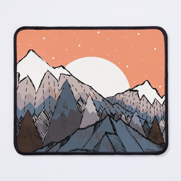 Item preview, Granite mountains designed and sold by Swadeillustrations.