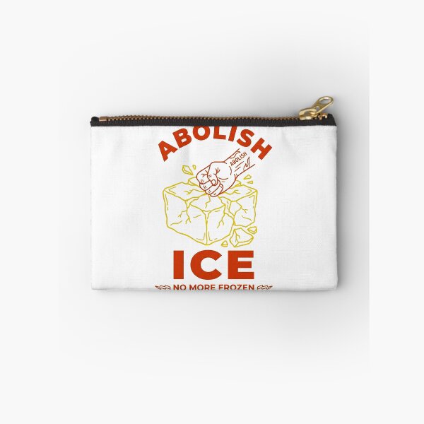 Item preview, Abolish ICE Fist Smashing Ice Block Political Protest Art designed and sold by zzz888.