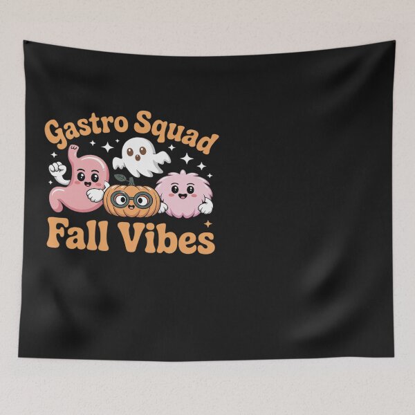 Item preview, Fall Vibes Gastro Squad Ghost Halloween Spooky Endoscopy designed and sold by BlueCreator-inc.