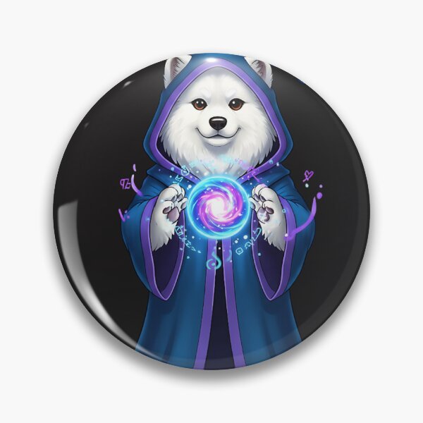 Item preview, Dog Mage Wizard T-Shirt & Sticker | Magical Canine Sorcerer Fantasy Art | RPG Animal Wizard designed and sold by ZyxDes.