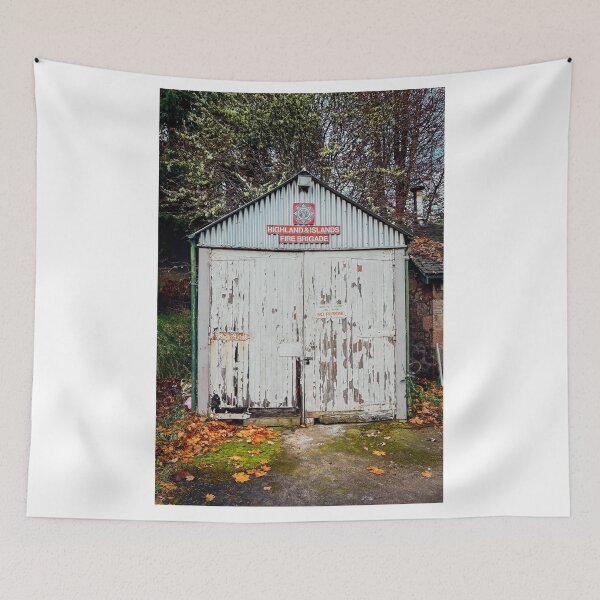 Item preview, Strathpeffer Fire Station designed and sold by RJW Images.